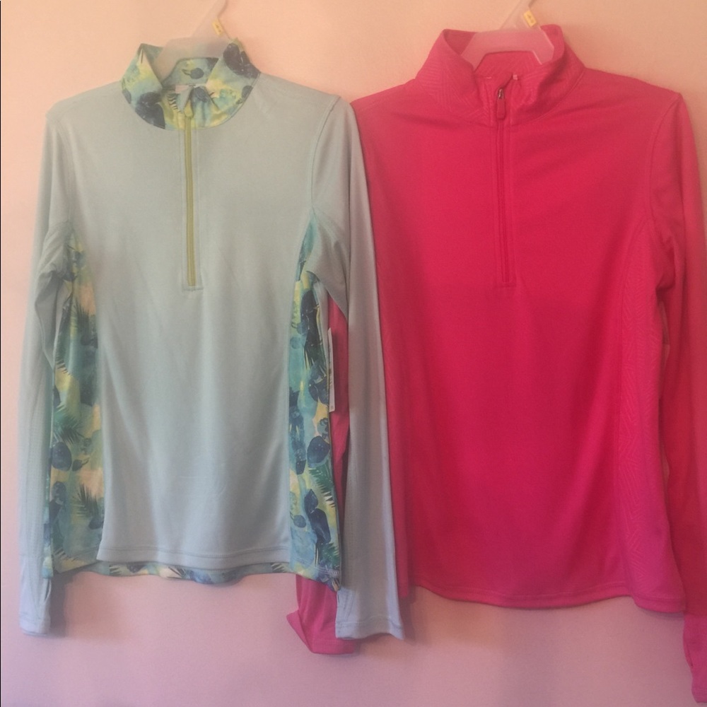 Girls large (10/12) 1/4 zip shirt new with tags